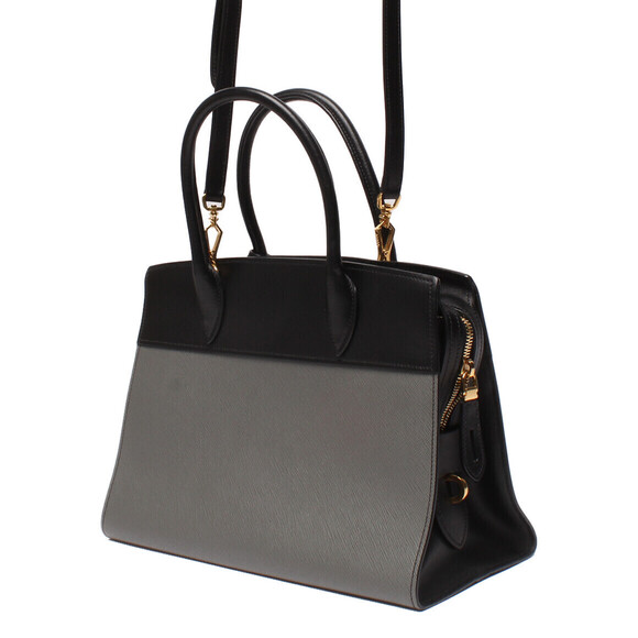 Prada Handbags - Prada bag shoulder gray Esplanade black